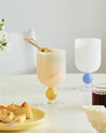 Creamy Jawbreaker Candy Wine Glasses Set of 2 ( $21.9 Each ) - Creamy Jawbreaker Candy Wine Glasses Set - Blueberry - INSPECIAL HOME