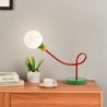 Dimmable Memphis Moon Table Lamp - Full Spectrum Eye Protection Decorative Desk Lamp - Dimmable Memphis Moon Table Lamp - INSPECIAL HOME