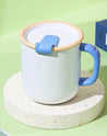 Dopamine Vacuum Insulated Coffee Mug with Lid & Handle - Dopamine Vacuum Insulated Coffee Mug with Lid & Handle - Sea Salt - INSPECIAL HOME