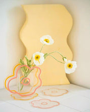 Creative Acrylic Decorative Flower Vase | Modern Home Decor - Floral Acrylic Decor Vase - Transparent Flower - INSPECIAL HOME