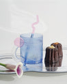 Hand Blown Lollipop Mugs - Best Drinking Glasses for Coffee, Tea & Juice - Hand Blown Lollipop Mugs-Grape - INSPECIAL HOME