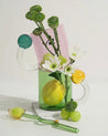 Hand Blown Lollipop Mugs - Best Drinking Glasses for Coffee, Tea & Juice - Hand Blown Lollipop Mugs-Lime - INSPECIAL HOME