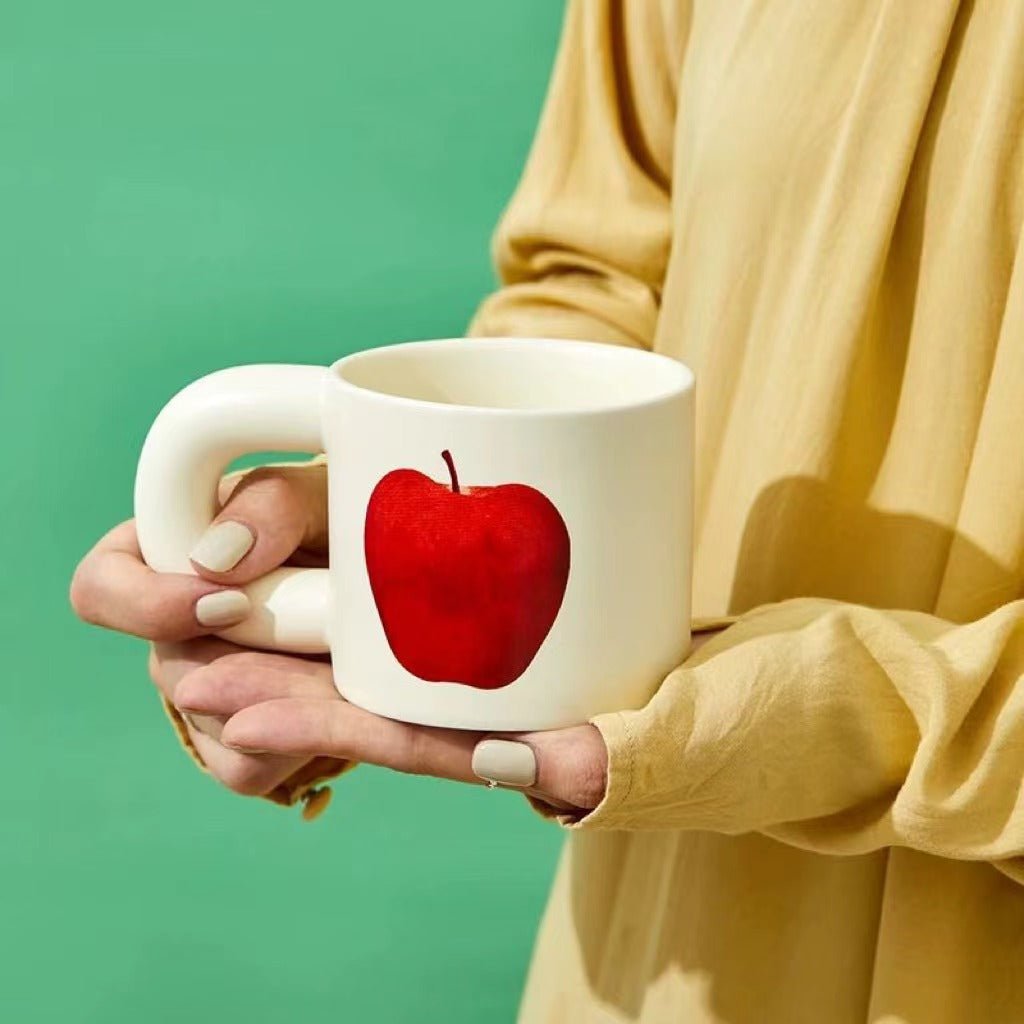  Pear Ceramic Mugs - Big Apple - INSPECIAL HOME