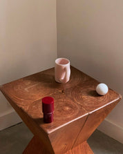 Handcrafted Ceramic Chubby Mugs with Big Twisted Handle - Unique Stylish Tea & Coffee Cups - Mugs - Chubby Mugs with Big Twisted Handle-Melon - Inspecial Home