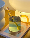 Handmade Candy Cane Coffee Mugs - Colored Glass Mugs for Coffee & Tea - Handmade Candy Cane Coffee Mugs-Lemon - INSPECIAL HOME