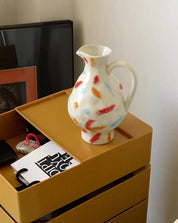 Handmade Nordic Style Pottery Jug Vase - Handmade Nordic Style Pottery Jug Vase - INSPECIAL HOME