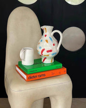 Handmade Nordic Style Pottery Jug Vase - Handmade Nordic Style Pottery Jug Vase - INSPECIAL HOME