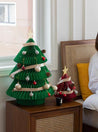 Honeycomb Foldable Accordion Christmas Tree - Christmas Decor for Neutral Nordic Home - Honeycomb Foldable Christmas Tree-Style A-Medium-Red - INSPECIAL HOME
