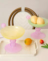 Jelly Bean Fruit Bowl - Gorgeous Dopamine Centerpiece For Table Setting - Jelly Bean Fruit Bowl - Passion Fruit - Medium - INSPECIAL HOME