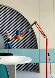 Memphis Retro Tall Metal Floor Lamp - Full Spectrum Eye Protection LED Reading Light - Night Lights & Ambient Lighting - Memphis Retro Tall Metal Floor Lamp - INSPECIAL HOME