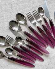 Meteor Flatware Set of 16 Pcs ( $3.5 Each ) - Sleek Modern Cutlery Silverware Set - Meteor Flatware Set of 16 Pcs - INSPECIAL HOME