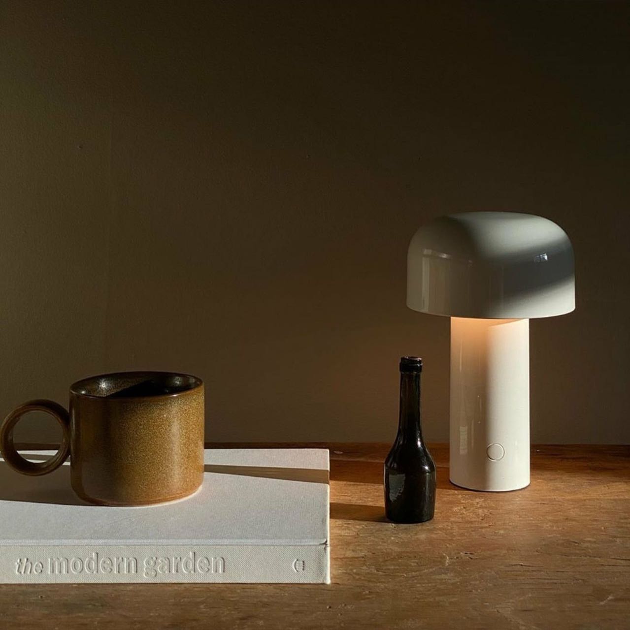 Mushroom Beside Lamp - Portable USB Mushroom Beside Lamp-Grey - INSPECIAL HOME