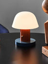 Nordic Cute Mushroom Table Lamp - Dimmable Portable Quirky Nursery Light - Nordic Cute Mushroom Table Lamp-Rust & Thunder - INSPECIAL HOME