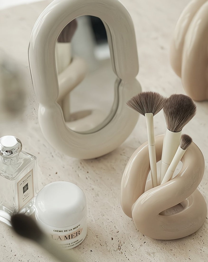 Nordic Style Ceramic Foundation Brushes Holders INSPECIAL HOME