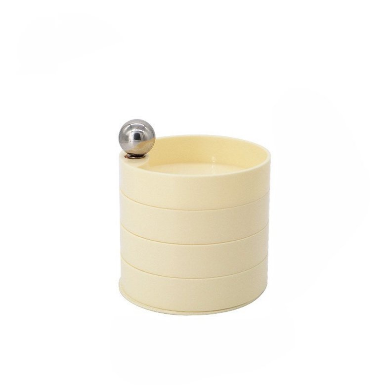 Nordic Style Revolving Accessories Storage Box - Nordic Style Revolving Accessories Storage Box-Ivory - INSPECIAL HOME