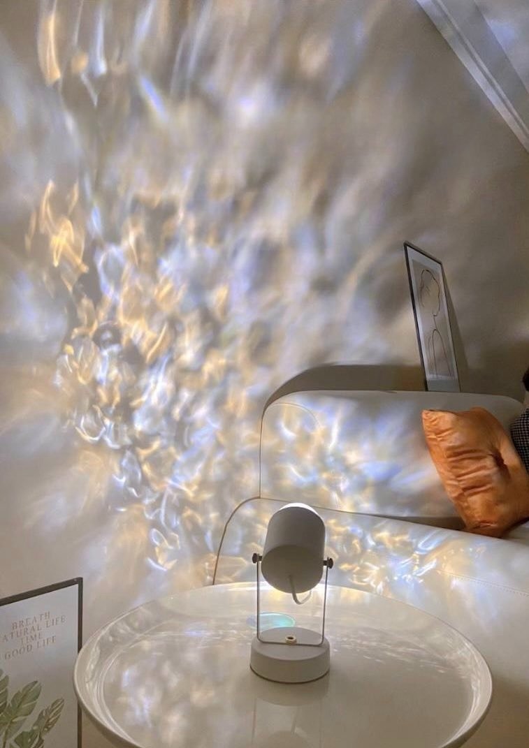 Ripple Projector Decorative Table Lamp - Creative Modern Ambient Night ...