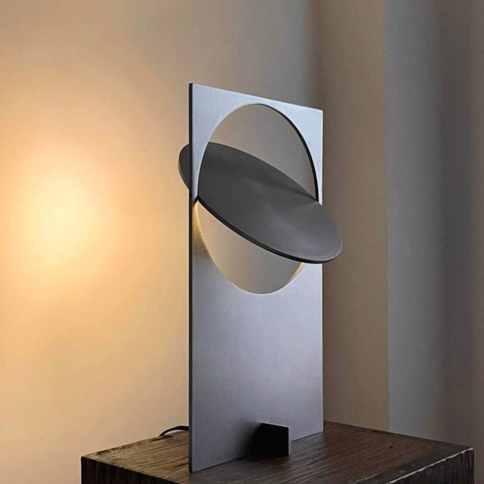 Sunset Table Lamp - Modern Metal Desk Lamp for Living Room & Bedroom - Sunset Table Lamp - Platium - INSPECIAL HOME