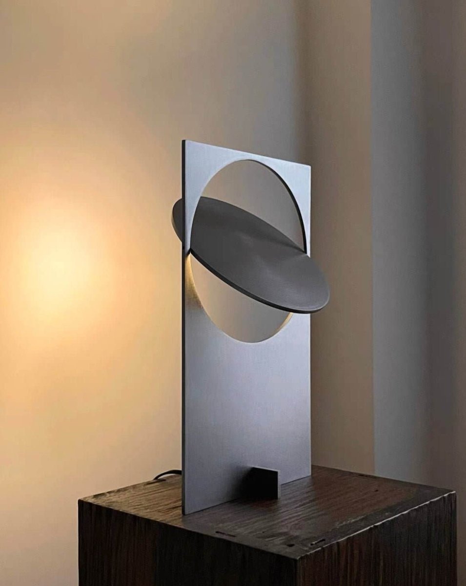 Sunset Table Lamp - Modern Metal Desk Lamp for Living Room & Bedroom - Sunset Table Lamp - Platium - INSPECIAL HOME