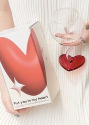 Valentine's Gift Box: Retro Wavy Goblet Set of 4 Pcs - Gifts for Valentine's Day, Wedding, Anniversary - Stemware - Valentine's Gift Box: Retro Wavy Goblet Set of 4 Pcs - INSPECIAL HOME