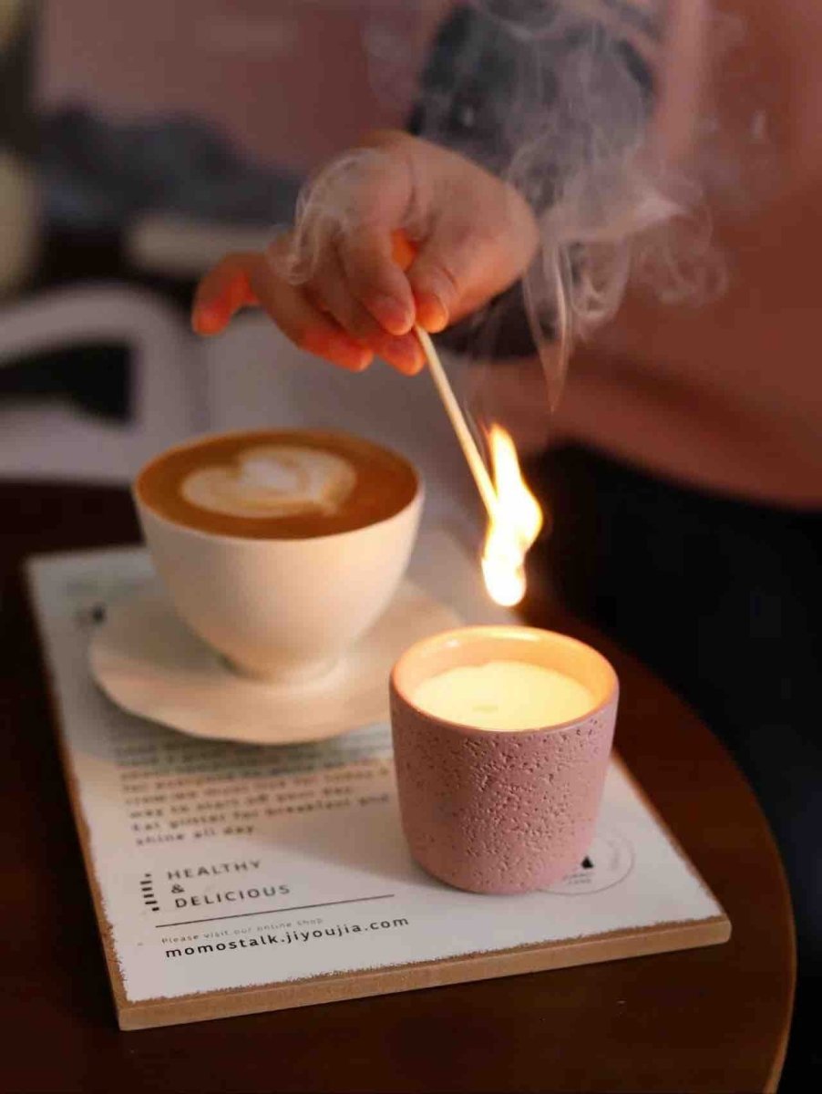 Wood Wick Soy Wax Scented Candle - Breath Of Nature Scented - Alps Pink - Candles - Wood Wick Soy Wax Scented Candle - Breath Of Nature Scented - Alps Pink - INSPECIAL HOME