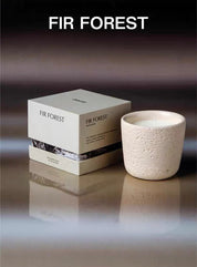 Wood Wick Soy Wax Scented Candle - Breath Of Nature Scented - Fir Forest - Candles - Wood Wick Soy Wax Scented Candle - Breath Of Nature Scented - Fir Forest - INSPECIAL HOME