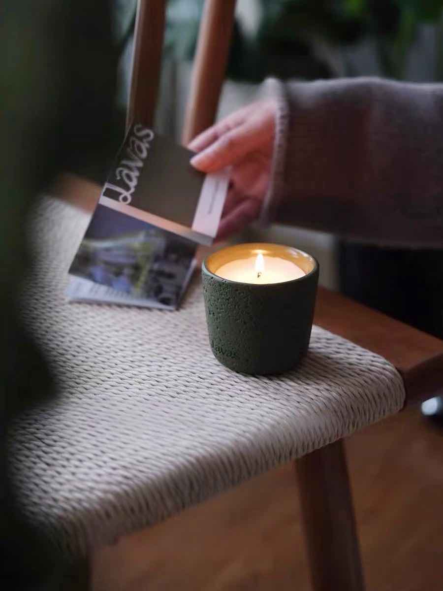 Wood Wick Soy Wax Scented Candle - Breath Of Nature Scented - Iceland Tundra - Candles - Wood Wick Soy Wax Scented Candle - Breath Of Nature Scented - Iceland Tundra - INSPECIAL HOME